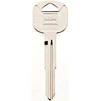 Hy-Ko 11010KK4 Automotive Key Blank, Brass, Nickel, For: Kia Vehicle Locks, KK4 Key Number
