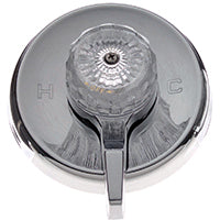 Danco 28499A Tub and Shower Trim Kit, For: Mixet Tub/Shower Valves, Chrome