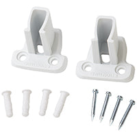 ClosetMaid 1741 Wall Bracket Bag, 1-3/4 in L, 2 in H, Resin
