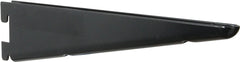 Knape & Vogt 182 182 BLK 10.5 Shelf Bracket, 11.2 in L, Steel