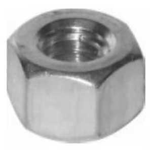 Reliable FHNCS14MR Hex Nut, Coarse Thread, 1/4-20 Thread, Stainless Steel, 18-8 Grade