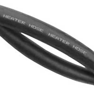 UDP T62004001/HH1250P Heater Hose, 50 ft L, 105 psi Pressure, Synthetic Rubber, Black