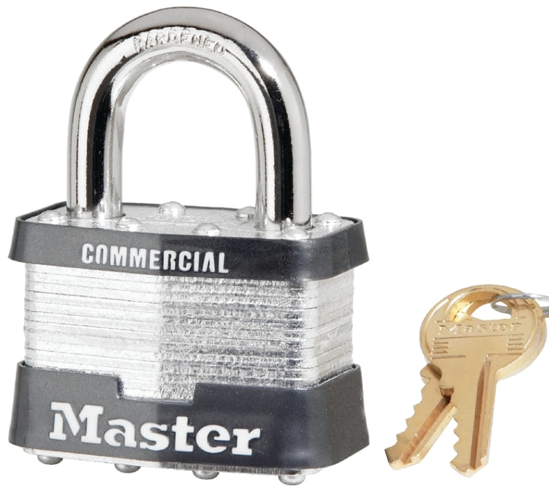 5KAA383 PADLOCK LAM STEEL 2IN