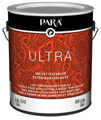 PARA Ultra 7000 PR0047041-16 Exterior Paint, Velvet, Black