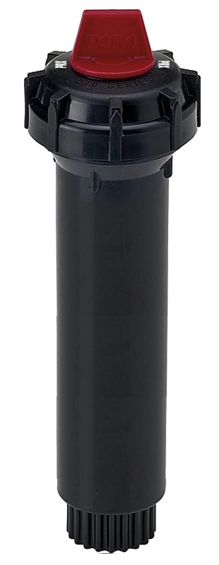 Toro 54742 Pressure Regulated Sprinkler Pop-Up Body with X-Flow, 1/2 in Connection, FNPT, 4 in H Pop-Up, Plastic