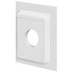 Builders Edge 3SMU811TW4 Mounting Block, 14-1/4 in L, 11-9/16 in W, Fiber Cement, White