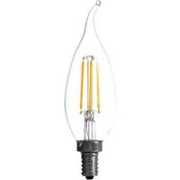 Sylvania 40757 Natural LED Bulb, Decorative, 500 Lumens, 5.5 W, B10 Bent Tip Lamp, 60 W Equivalent, E12 Lamp Base, Clear