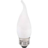 Sylvania Natural Series 40783 LED Bulb, Decorative, B10 Bent Tip Lamp, 60 W Equivalent, E26 Medium Lamp Base, Dimmable