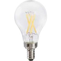 Sylvania 40774 Decorative Natural LED Bulb, A15 Lamp, 40 W Equivalent, E12 Candelabra Lamp Base, Dimmable, Clear