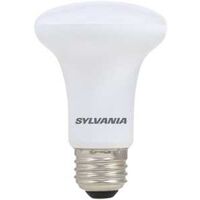 Sylvania Natural Series 40790 LED Bulb, Spotlight, R20 Lamp, 45 W Equivalent, E26 Medium Lamp Base, Dimmable, Frosted