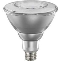 Sylvania 40906 Natural LED Bulb, Spotlight, PAR38 Lamp, 90 W Equivalent, E26 Lamp Base, Dimmable, Clear, Daylight Light