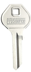 ProSource Key Blank, Brass, Nickel