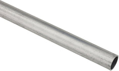 Stanley Hardware 4206BC Series N247-551 Metal Tube, Round, 48 in L, 7/8 in Dia, 1/16 in Wall, Aluminum, Mill