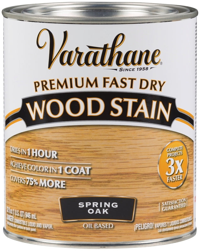 Varathane 262004 Stain, Spring Oak, Liquid, 1 qt, Can