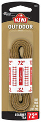 Kiwi 70453 Boot Lace, Rawhide Leather, Golden Brown, 72 in L