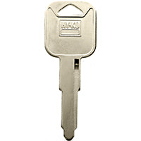 Hy-Ko 11010B58 Key Blank, Brass, Nickel, B58 Key Number