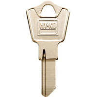 Hy-Ko 11010ES8M Key Blank, Brass, Nickel, For: ESP Vehicle Locks, ES8M Key Number