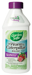 Garden Safe HG-93190 BT Worm and Caterpillar Killer, Liquid, 16 oz