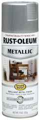 Stops Rust 7271830 Rust Preventative Spray Paint, Metallic, Silver, 11 oz, Can