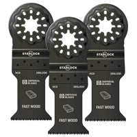 Imperial Blades Starlock IBSL200-3 Standard Blade, 18 TPI, HCS, 3/PK