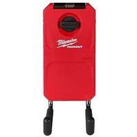 Milwaukee PACKOUT 48-22-8330 Straight Hook, 25 lb Load, 9 in L, 3-1/2 in W, 8 in H, Metal/Polymer, Black/Red