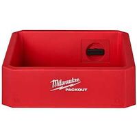 Milwaukee PACKOUT 48-22-8347 Compact Shelf, 20 lb, Polymer, Red