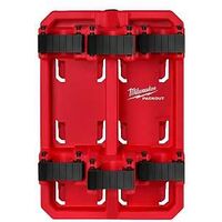 Milwaukee PACKOUT 48-22-8349 Long Handle Tool Rack, 50 lb, 9-1/2 in W, 14 in H, 7 in L, Polymer