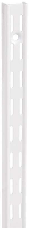Knape & Vogt 82 WH 48 Shelf Standard, 450 lb, 14 ga Thick Material, 1-1/16 in W, 48 in H, Steel