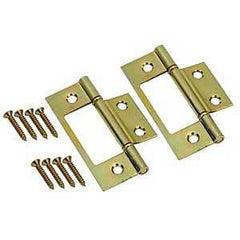 RENIN BF111P Bi-Fold Door Hinge, Metal, Zinc, Screw Mounting