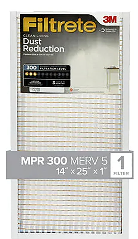 FILTER AIR DUST&LINT 14X25X1IN