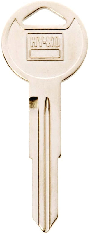 Hy-Ko 11010HD104 Automotive Key Blank, Brass, Nickel, For: Honda Vehicle Locks
