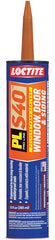 Loctite 1618516 Polyurethane Sealant, Redwood Tan, 7 Days Curing, 20 to 120 deg F, 10 oz Cartridge