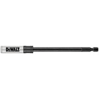 DEWALT DWA6HLDFT Series Bit Holder, 6 in L, 1/4 in Shank, Hex Shank