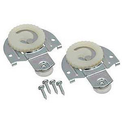 RENIN BP107P Dual Offset Door Hanger, Metal, For: 3/4 to 1-3/8 in Door Panels