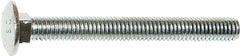 Midwest Fastener 01101 Carriage Bolt, 3/8-16 in Thread, NC Thread, 3 in OAL, Zinc, 2 Grade