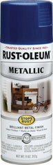 Stops Rust 7251830 Rust Preventative Spray Paint, Metallic, Cobalt Blue, 11 oz, Can