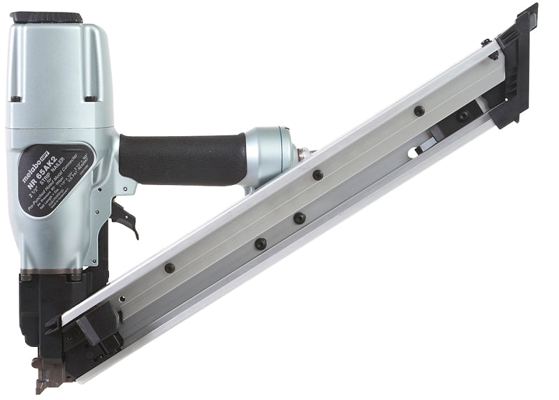 Metabo HPT Strap-Tite NR65AK2M Strip Nailer, 44 Magazine, Paper Strip Collation, 0.063 cu-ft/cycle Air