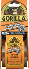 Gorilla 6145002 Packaging Tape, 35 yd L, 3 in W, Clear