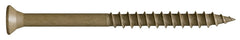 Camo 0356154 Deck Screw, #9 Thread, 2-1/2 in L, Bugle Head, Star Drive, Type 17 Slash Point, Carbon Steel