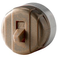 Eaton 735B-BOX Switch, 10/5 A, 125/250 V, Lead Wire Terminal, Polycarbonate Housing Material, Brown