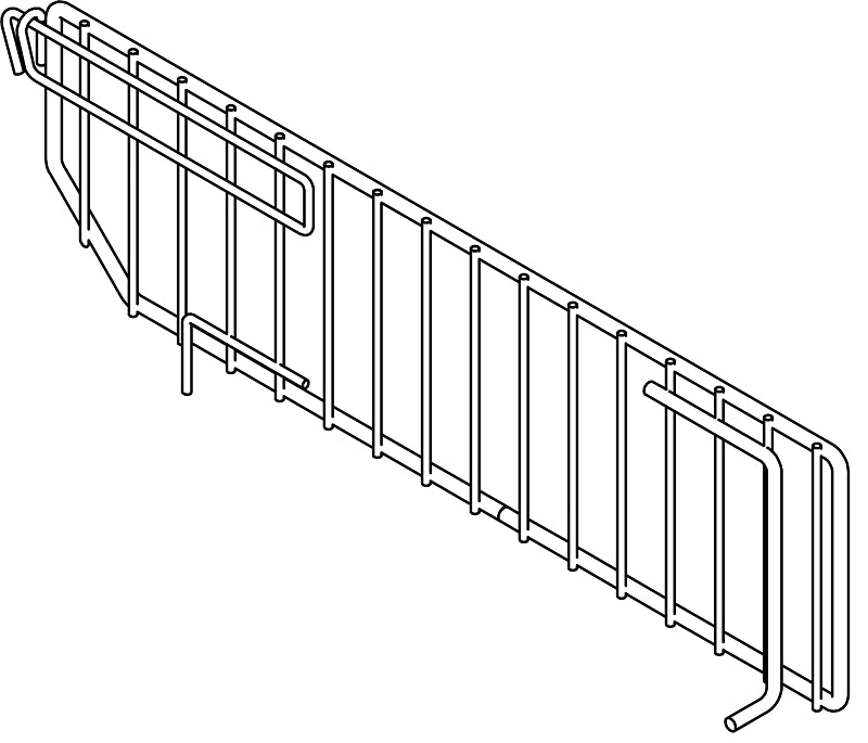 DIVIDER WIRE SINGLE CHRM 16IN