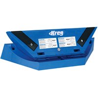 Kreg KMA2800 Crown Molding Tool, Plastic, For: Crown Molding up to 5-1/2 in W with 12 in Saw