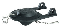Korky 0054BP Toilet Flapper, Rubber, Black, For: 2 in Plastic Flush Valves