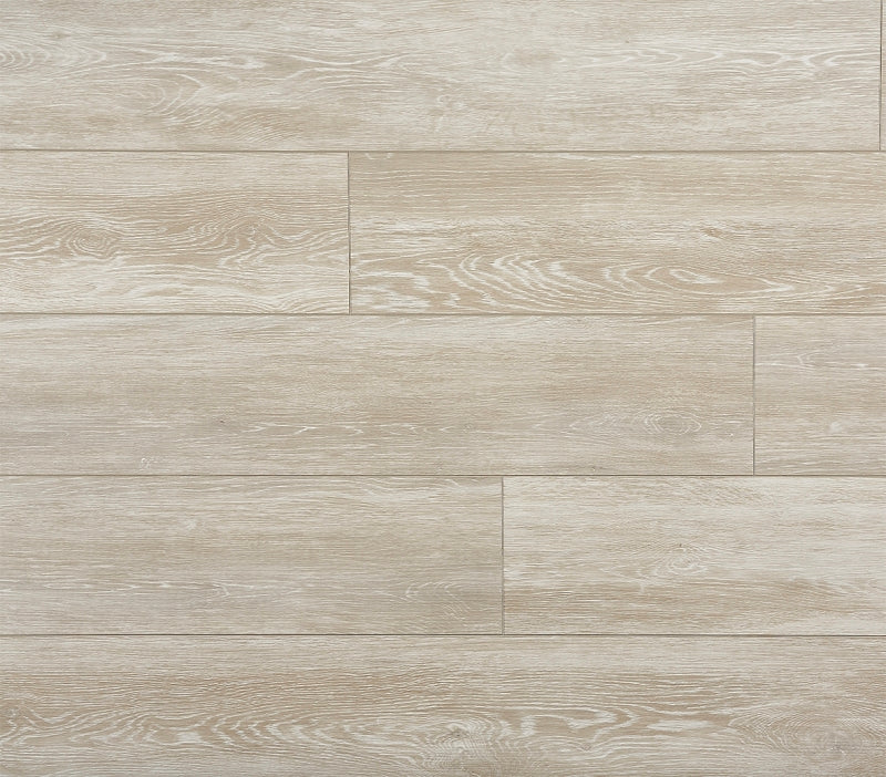 Choice Vinyl Santa Monica Series CVP103S04 Flooring Plank, 48 in L, 7 in W, Beveled Edge, Authentic Wood Pattern, Vinyl