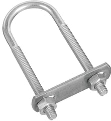 National Hardware N222-109 U-Bolt, 1/4-20 Thread, 1-3/4 in L Thread, Steel, Zinc