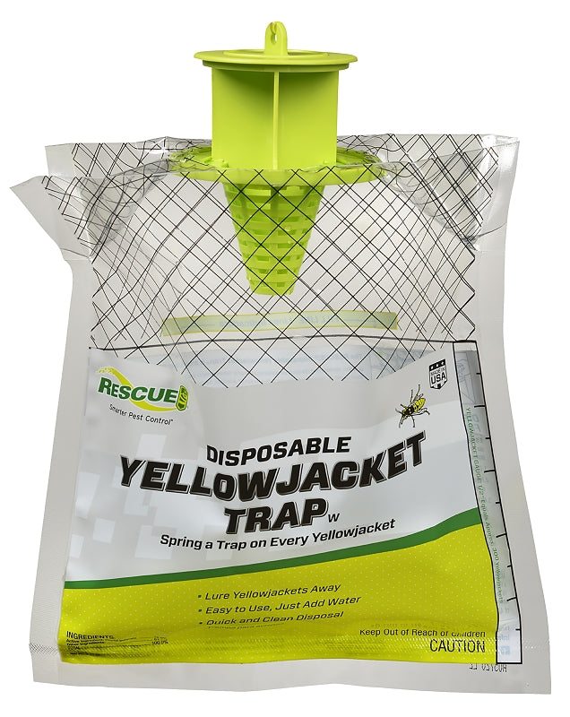 Rescue YJTD-DB12-W Disposable Yellow Jacket Trap