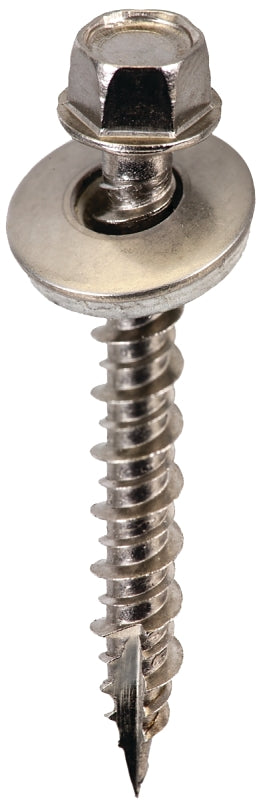 Acorn International SW-MW15SS250 Screw, #9 Thread, High-Low, Twin Lead Thread, Hex Drive, Self-Tapping, Type 17 Point