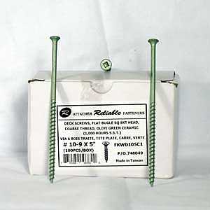 FKWD105 SCREW WOOD FH