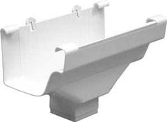 Amerimax M1506HPC Gutter Drop Outlet, Vinyl, Brown