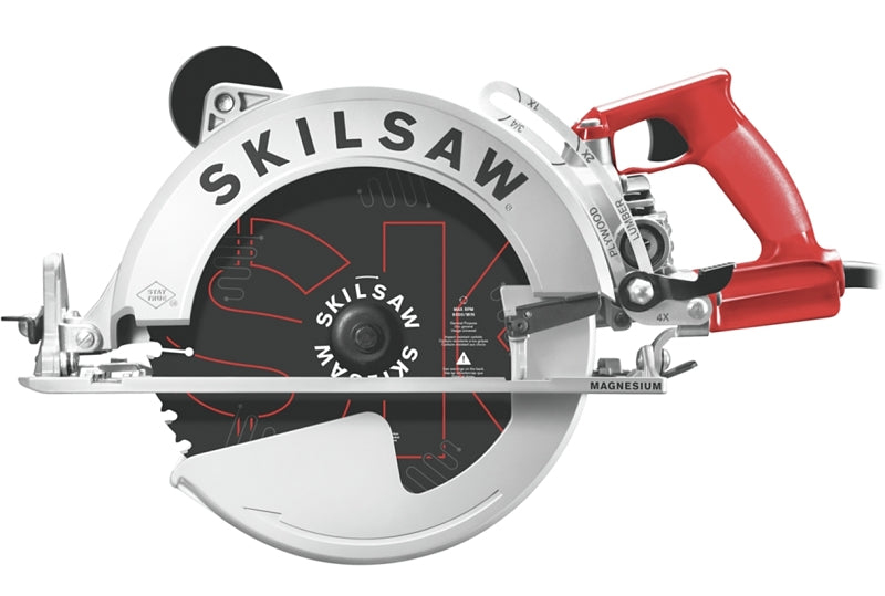SKIL SPT70WM-01 Circular Saw, 15 A, 10-1/4 in Dia Blade, 0.812 in Arbor, 51 deg Bevel
